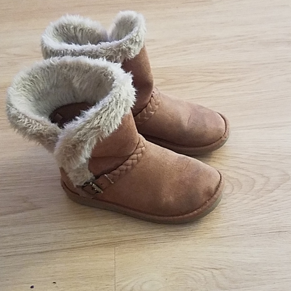 Tan boots